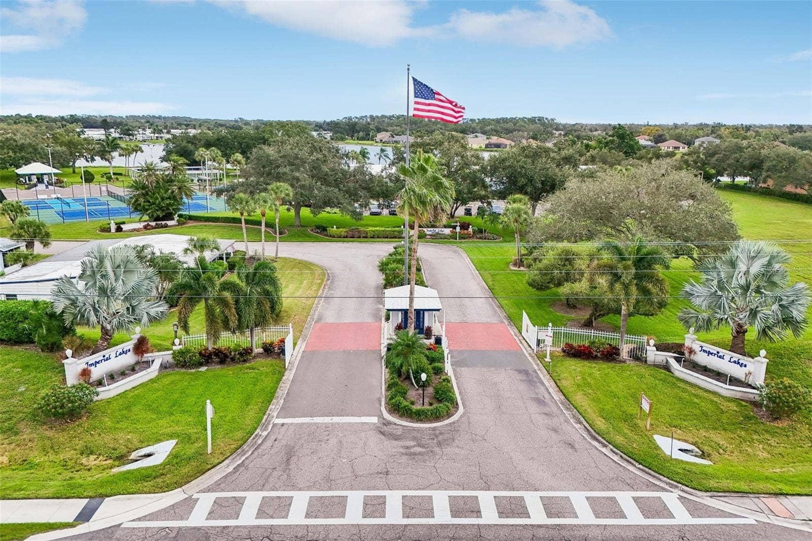 8510 COUNTESS AVENUE CIRCLE, Palmetto, FL 34221 Entrance & Gate to Imperial Lakes Estates