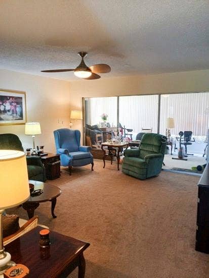 1010 W FAITH CIRCLE, #20, Bradenton, FL 34212 Living room 2