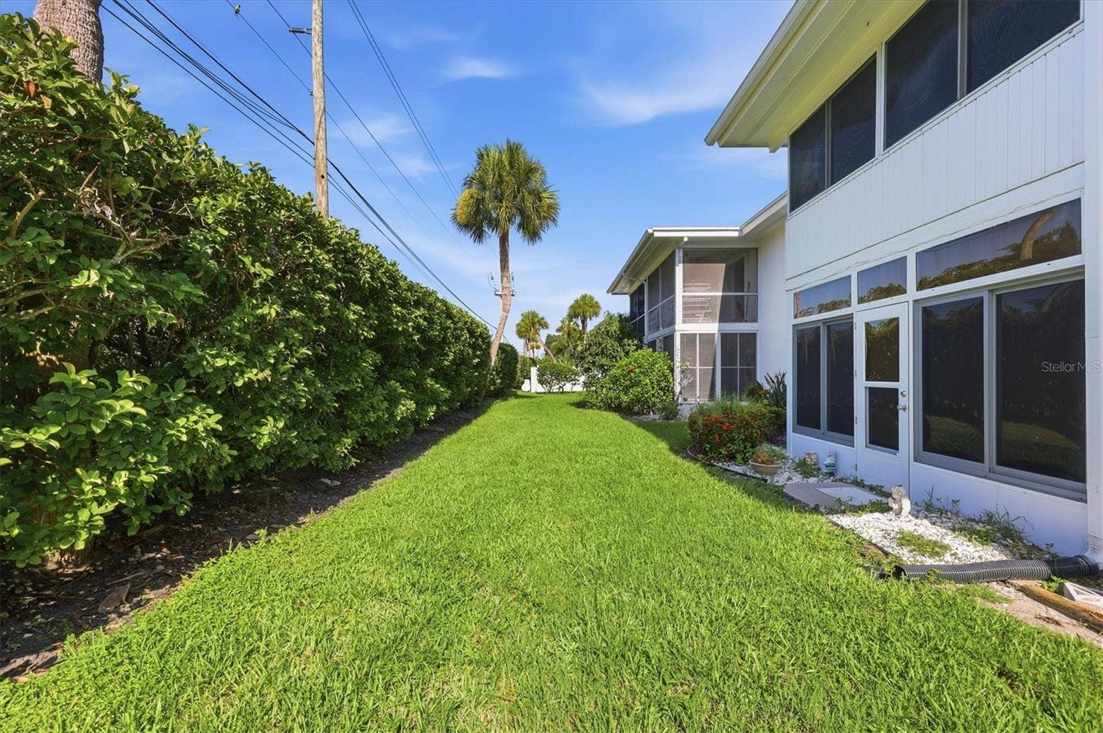 3950 ROXANE BOULEVARD, #3B, Sarasota, FL 34235 backyard