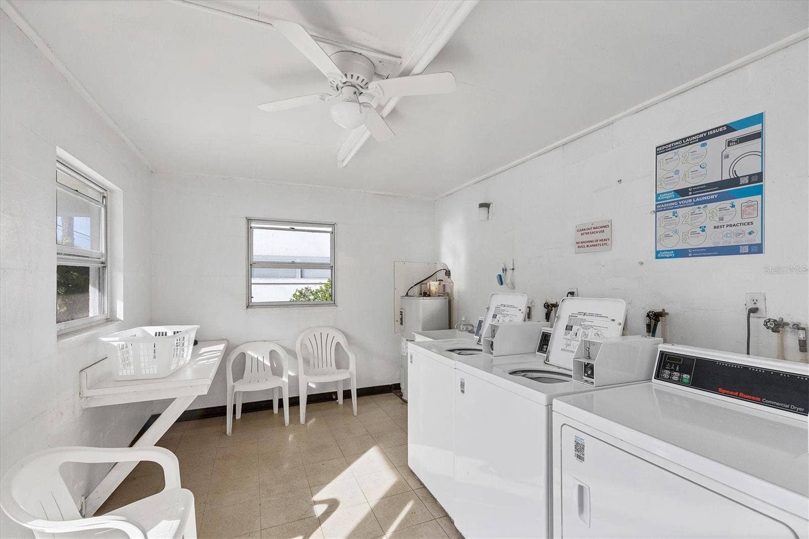 3950 ROXANE BOULEVARD, #3B, Sarasota, FL 34235 Laundry room