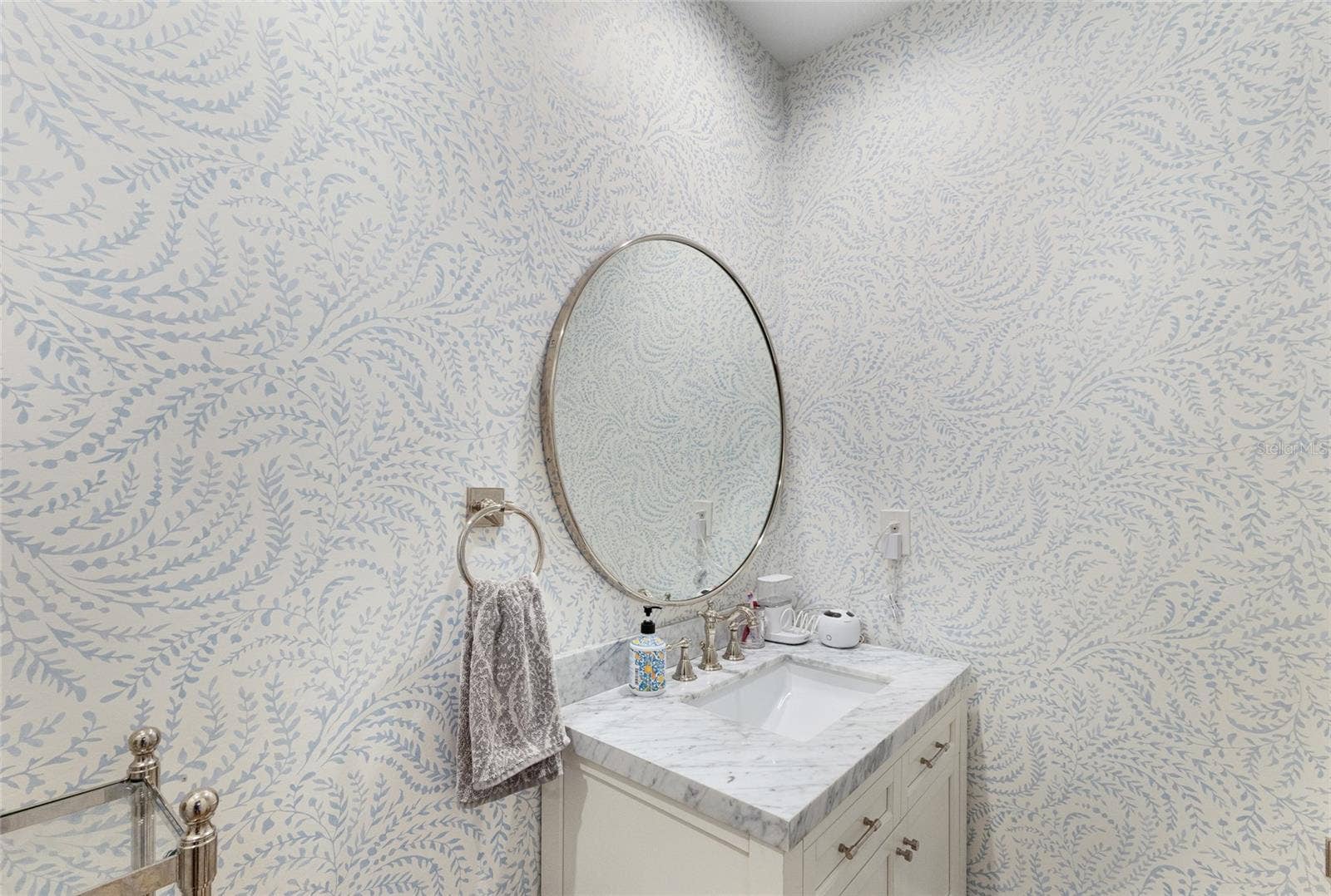 1519 RIVERVIEW LANE, Bradenton, FL 34209 Powder Room in hallway