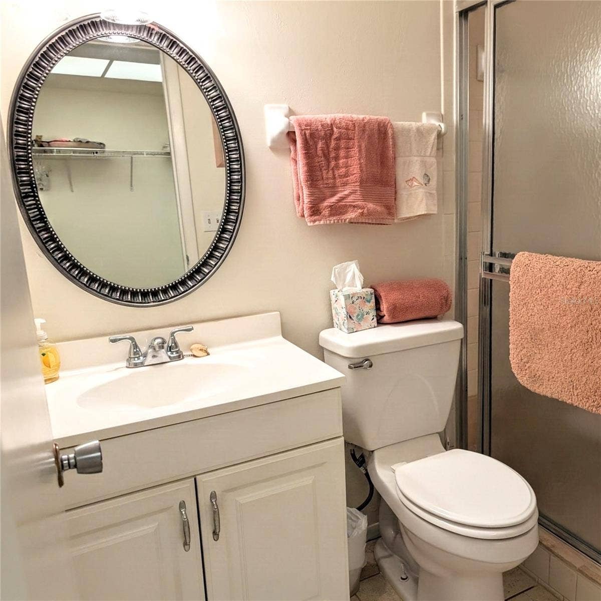 3779 LAKE BAYSHORE DRIVE, #H-402, Bradenton, FL 34205 Master bathrm with shower