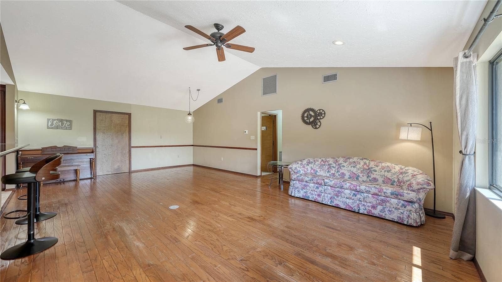 4842 + LOT 8 & 9 NUTMEG AVENUE, Sarasota, FL 34231 Living Room / Dining Room
