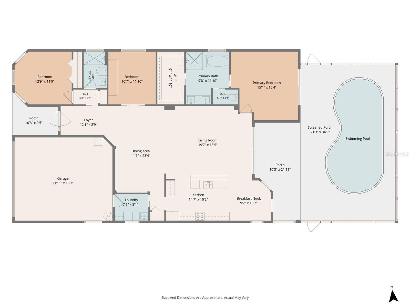 7164 DREWRYS BLUFF, Bradenton, FL 34203 7164 DREWRYS BLUFF, Bradenton, FL 34203
