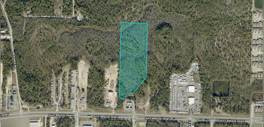 Property photo for 21-2S-27-0000-00801-0000 INACCESSIBLE TRACK, Gulf Breeze, FL
