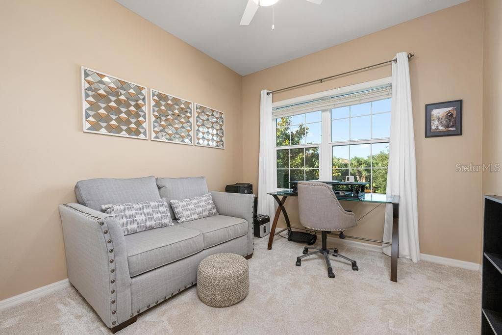 4208 OVERTURE CIRCLE, #502, Bradenton, FL 34209 Third Bedroom currently used as an office