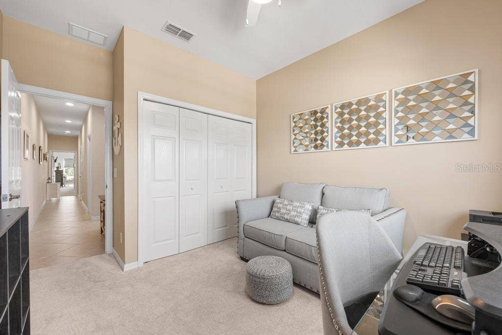4208 OVERTURE CIRCLE, #502, Bradenton, FL 34209 Use this space as a third bedroom or an office.