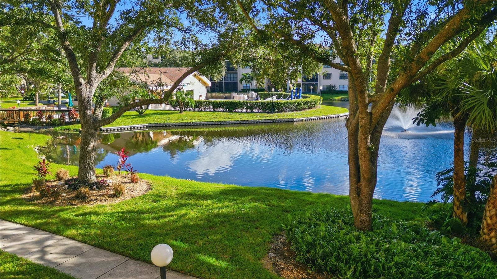 Pond View from Screened Patio/Balcony