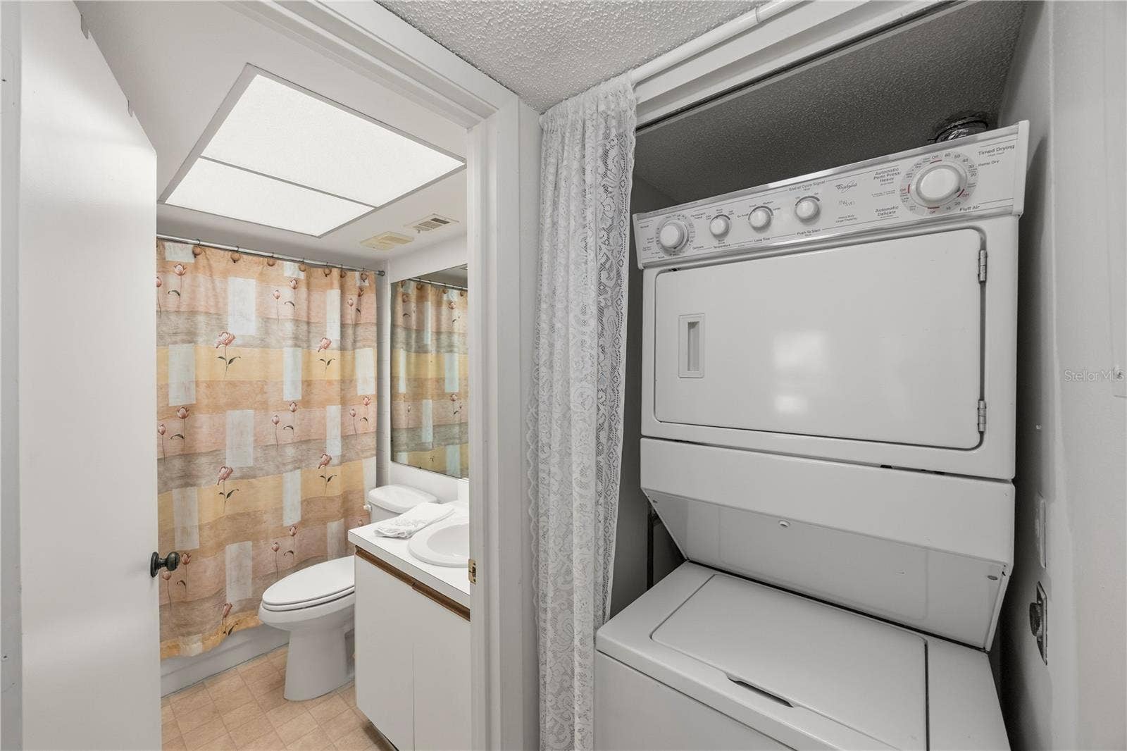 Secondary Bathroom and Laundry Area