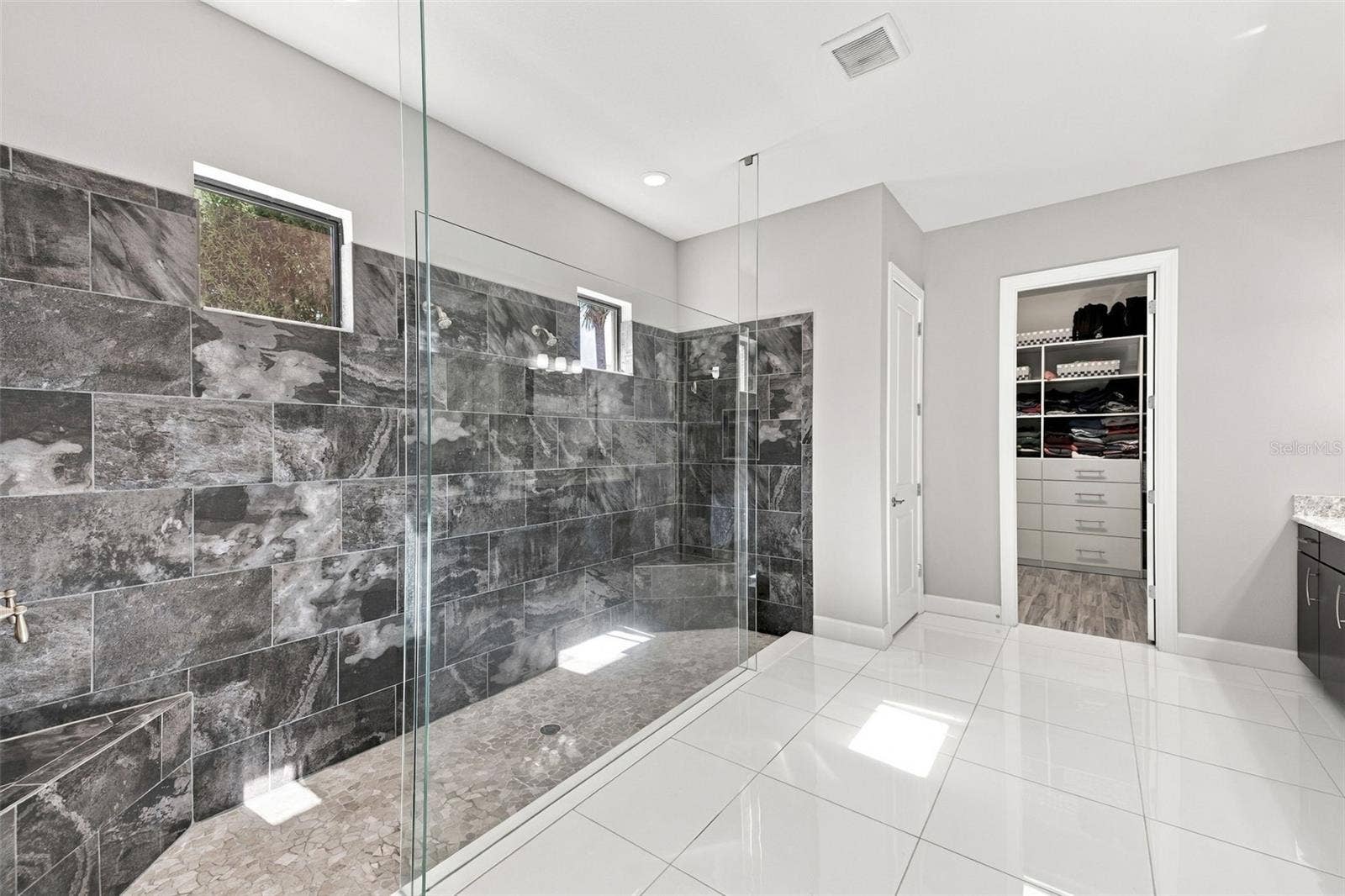 4723 BENITO COURT, Bradenton, FL 34211 Primary Bathroom shower with dual showerheads