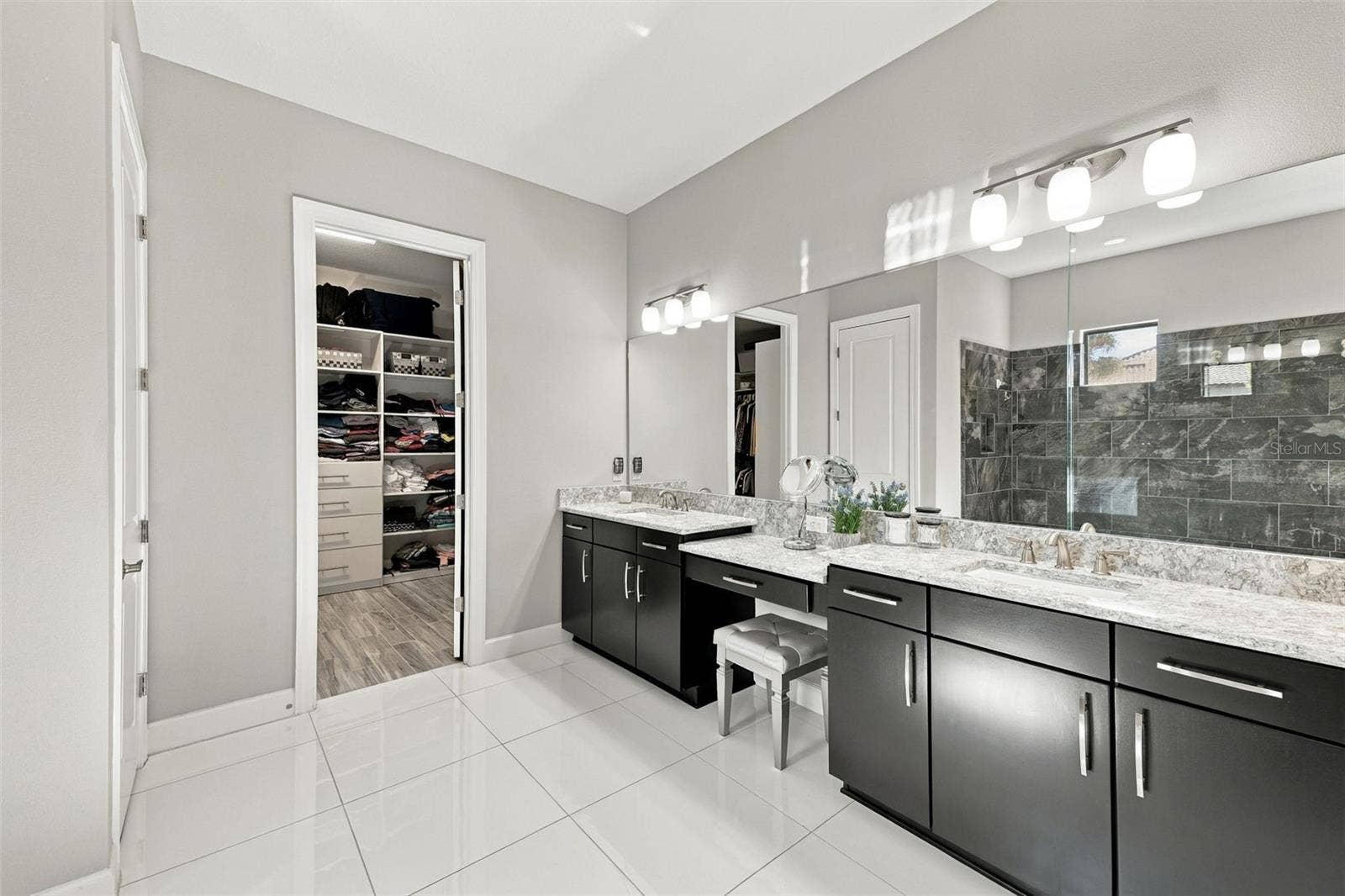 4723 BENITO COURT, Bradenton, FL 34211 Primary Bathroom and walk-in closet