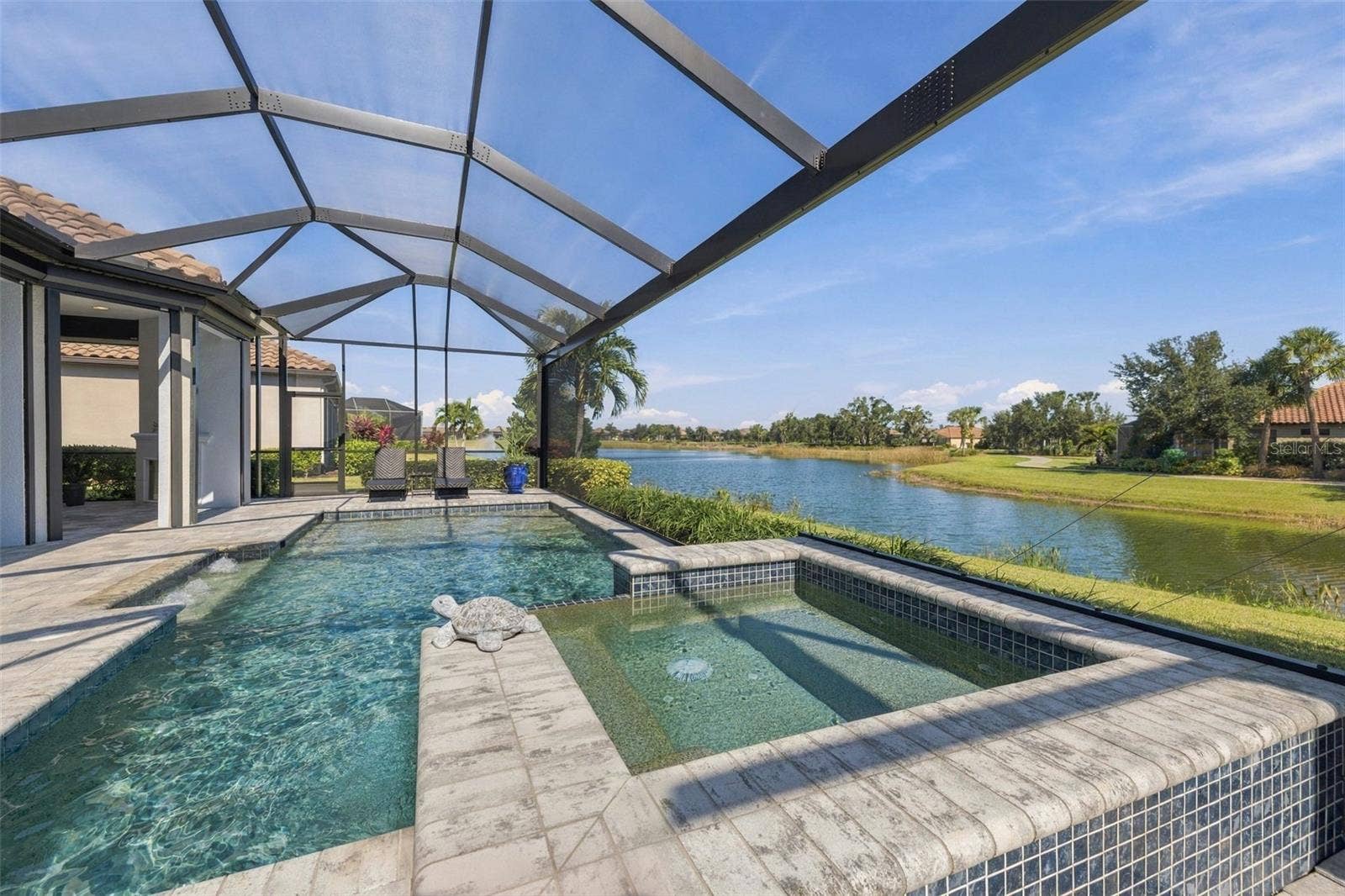 4723 BENITO COURT, Bradenton, FL 34211 Pool and view