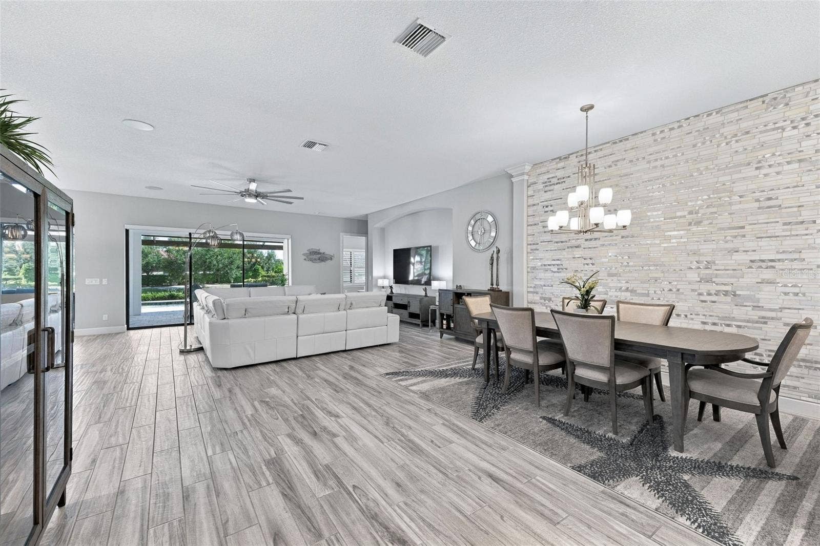4723 BENITO COURT, Bradenton, FL 34211 Living Room and Dining Room