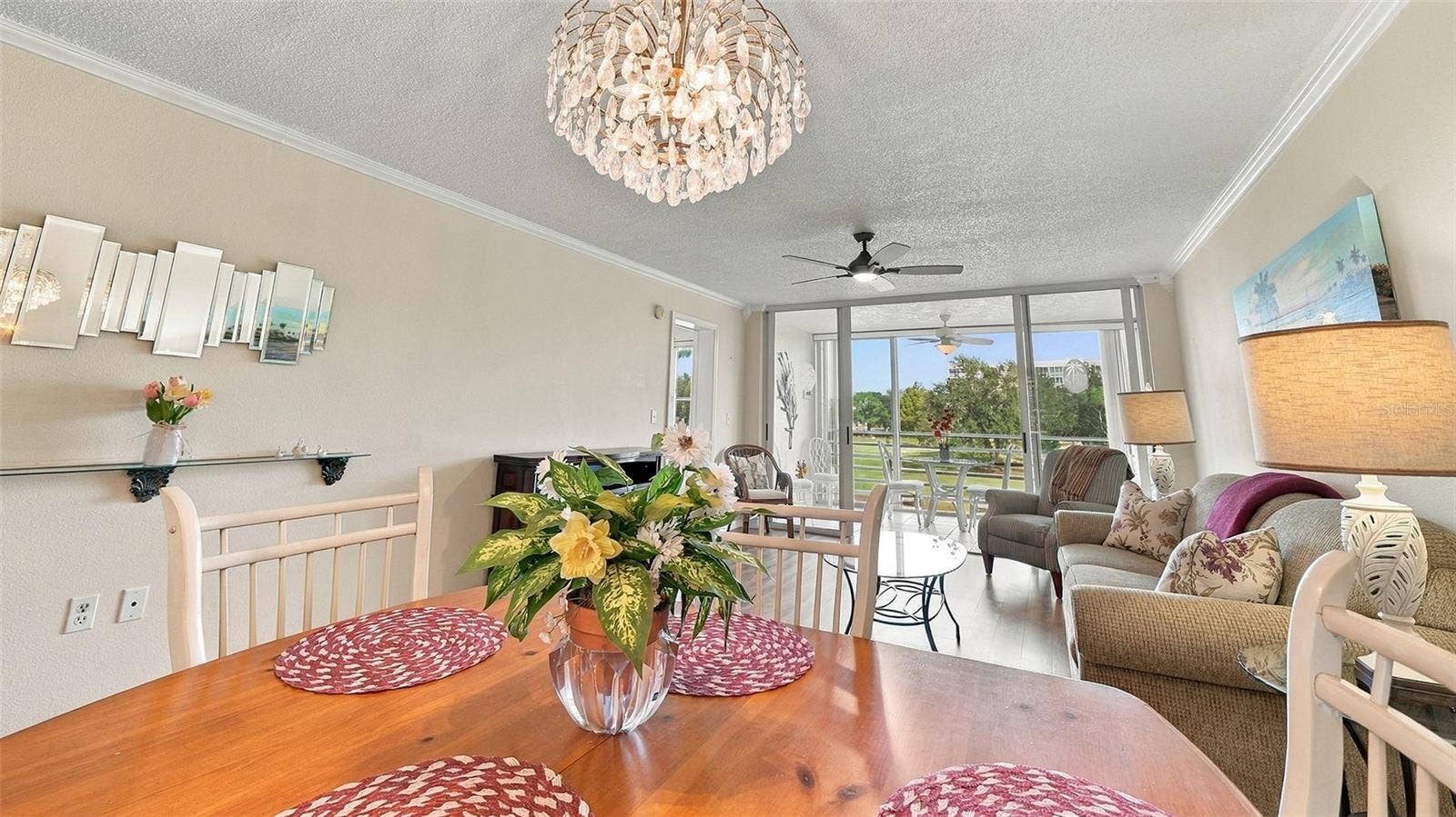 4550 PINEBROOK CIRCLE, #203, Bradenton, FL 34209 Combination Dining/Living Room