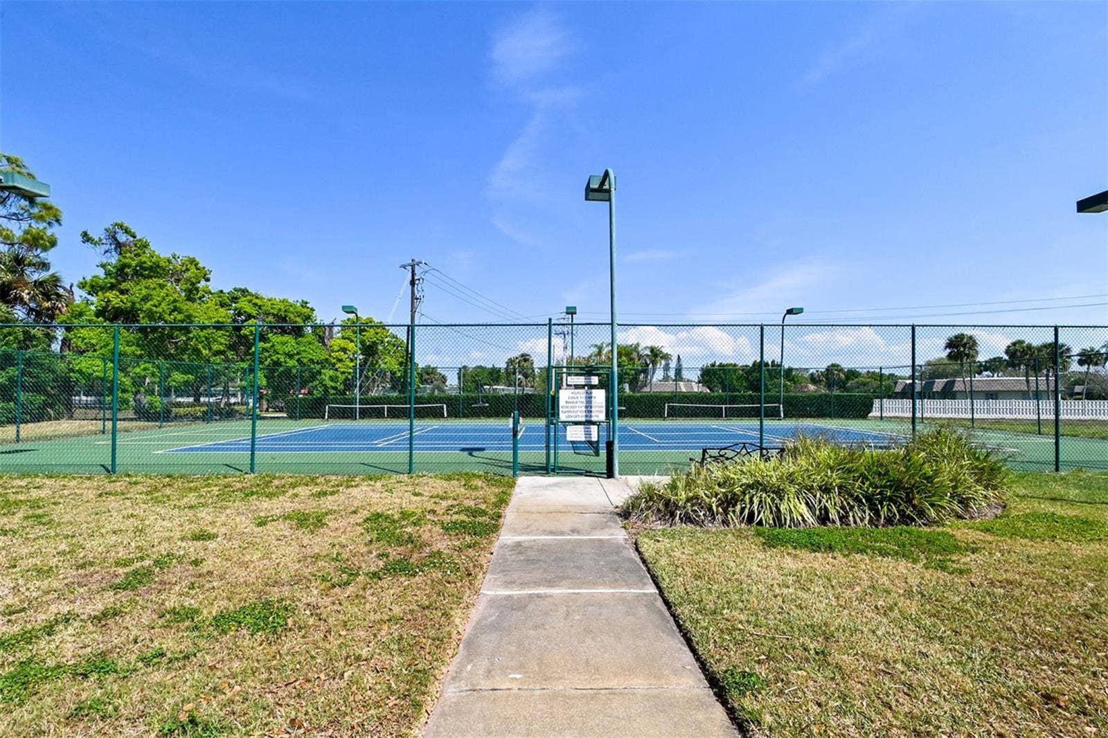 4550 PINEBROOK CIRCLE, #203, Bradenton, FL 34209 Pickleball/Tennis Court