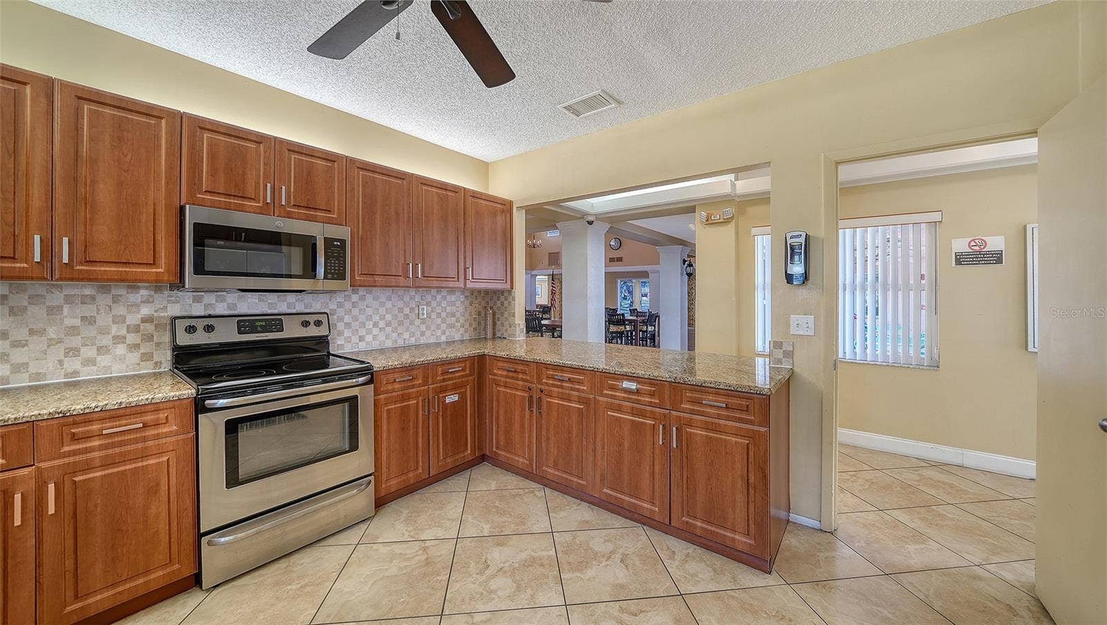 4550 PINEBROOK CIRCLE, #203, Bradenton, FL 34209 Clubhouse Kitchen
