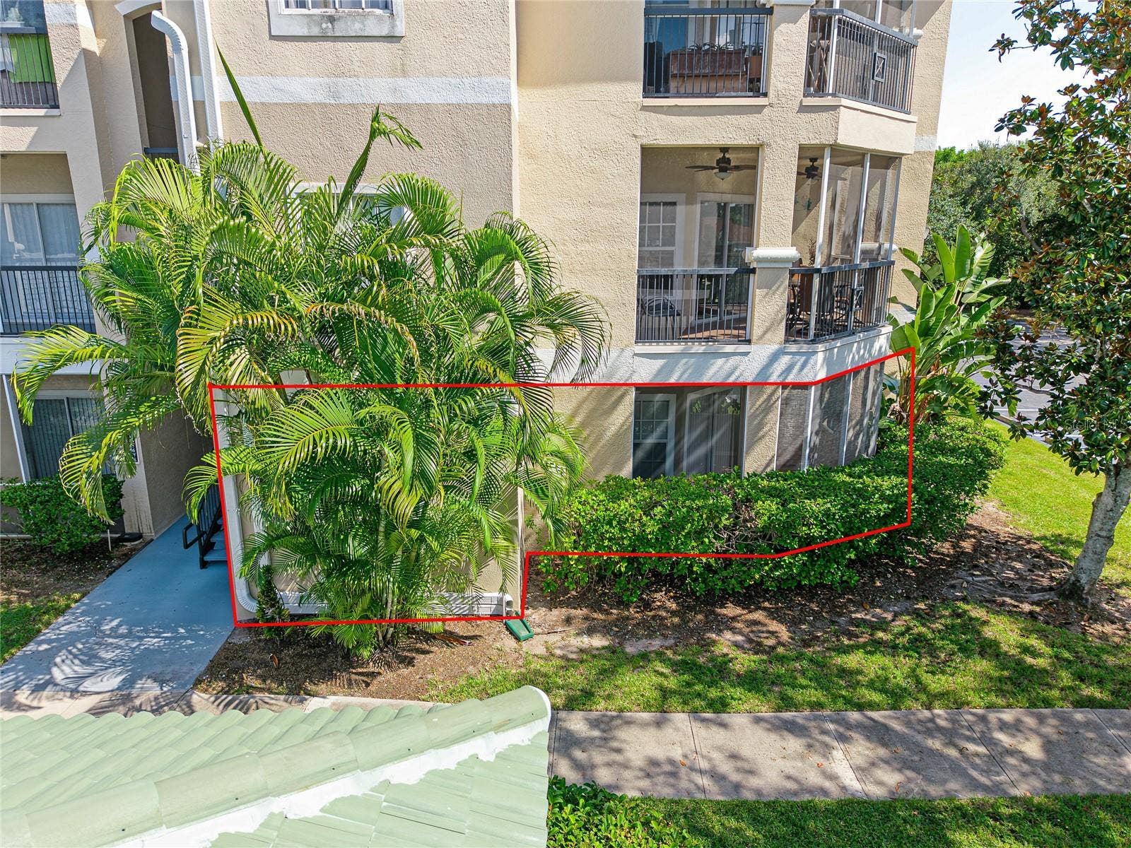 5180 NORTHRIDGE ROAD, #106, Sarasota, FL 34238 Exterior patio