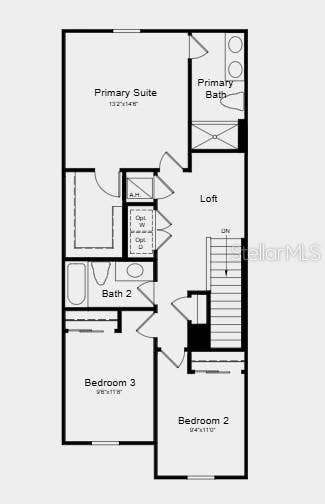 10829 ECLIPSE STREET, Sarasota, FL 34241 Floor 2 ~ Additional Highlights Include: washer, dryer, GE side by side refrigerator, and extended LVP flooring throughout 1st floor