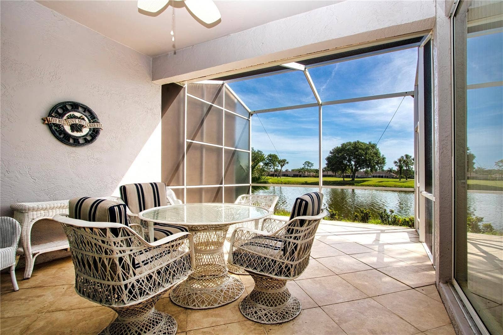 4937 CHASE OAKS DRIVE, Sarasota, FL 34241 Tiled Lanai
