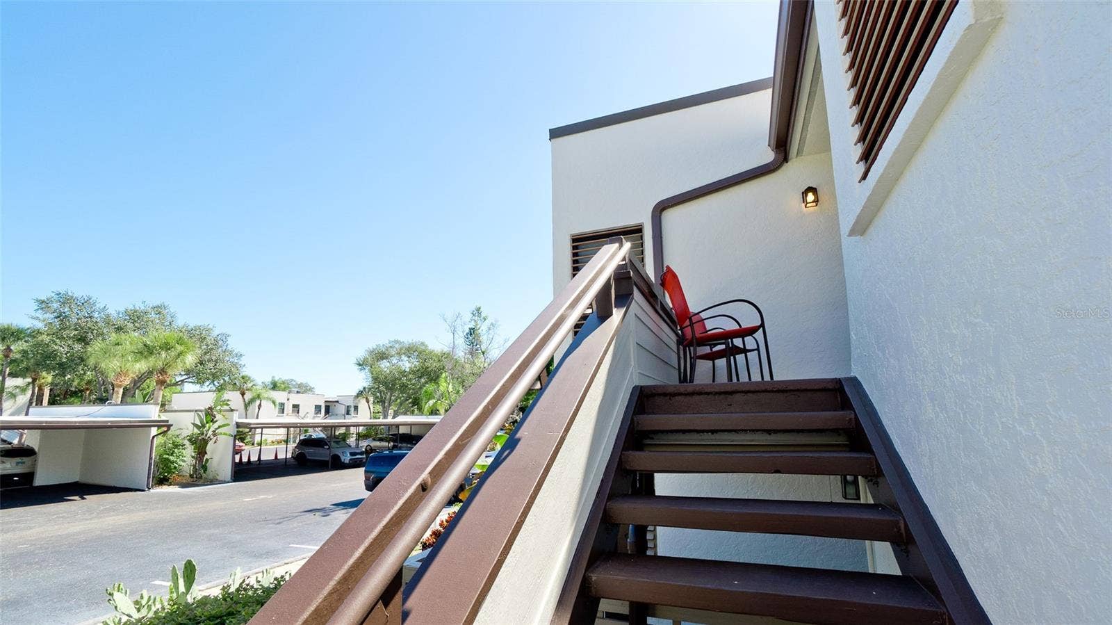 402 SPRING LAKES BOULEVARD, #402, Bradenton, FL 34210 Private staircase to #402