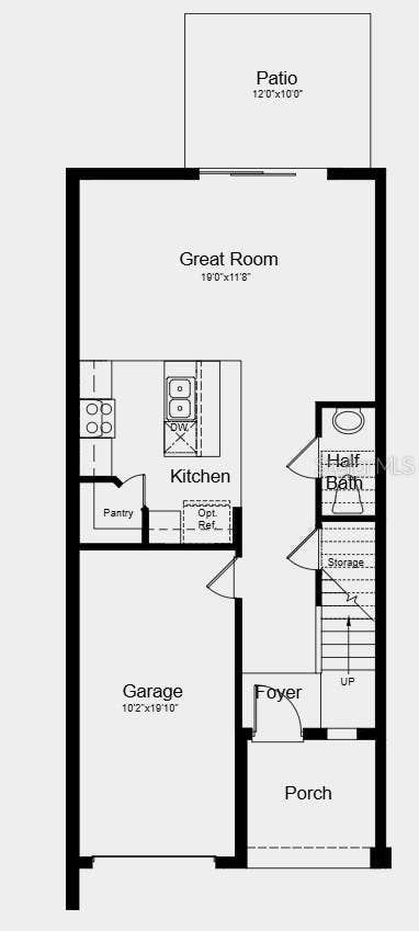 10821 ECLIPSE STREET, Sarasota, FL 34241 Additional Highlights Include: GE refrigerator, laundry pkg, extended tile flooring at first floor, whole house blinds, and vertical blinds at sliding doors.