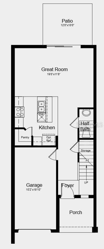 10805 ECLIPSE STREET, Sarasota, FL 34241 Additional Highlights Include: GE refrigerator, laundry pkg, extended tile flooring at first floor, whole house blinds, and vertical blinds at sliding doors.