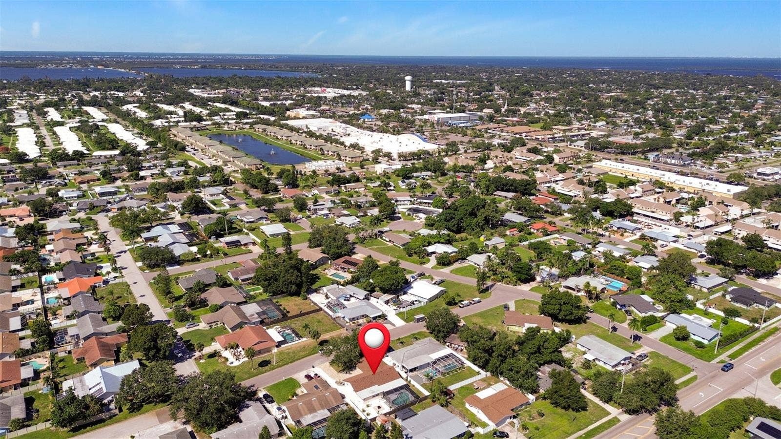 Aerial to Anna Maria Island