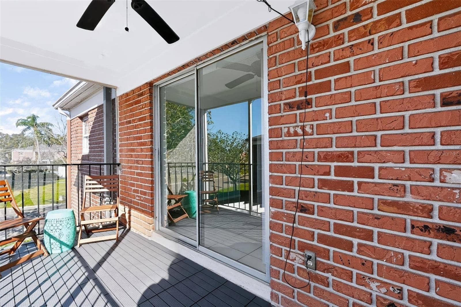 1162 84TH TERRACE N, #D, St Petersburg, FL 33702 Balcony