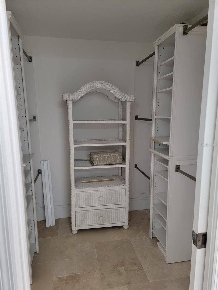 And a walk in closet