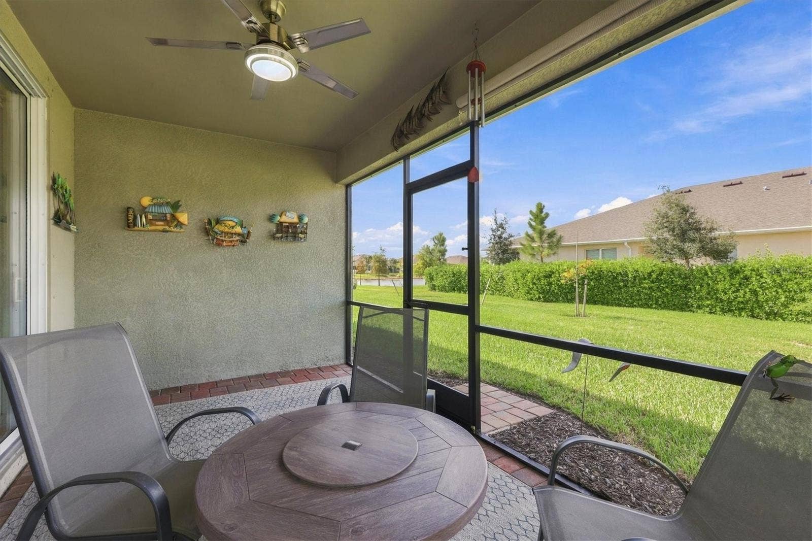 1468 REMINGTON TRACE DRIVE, Port Charlotte, FL 33953 Private Screened in Lanai