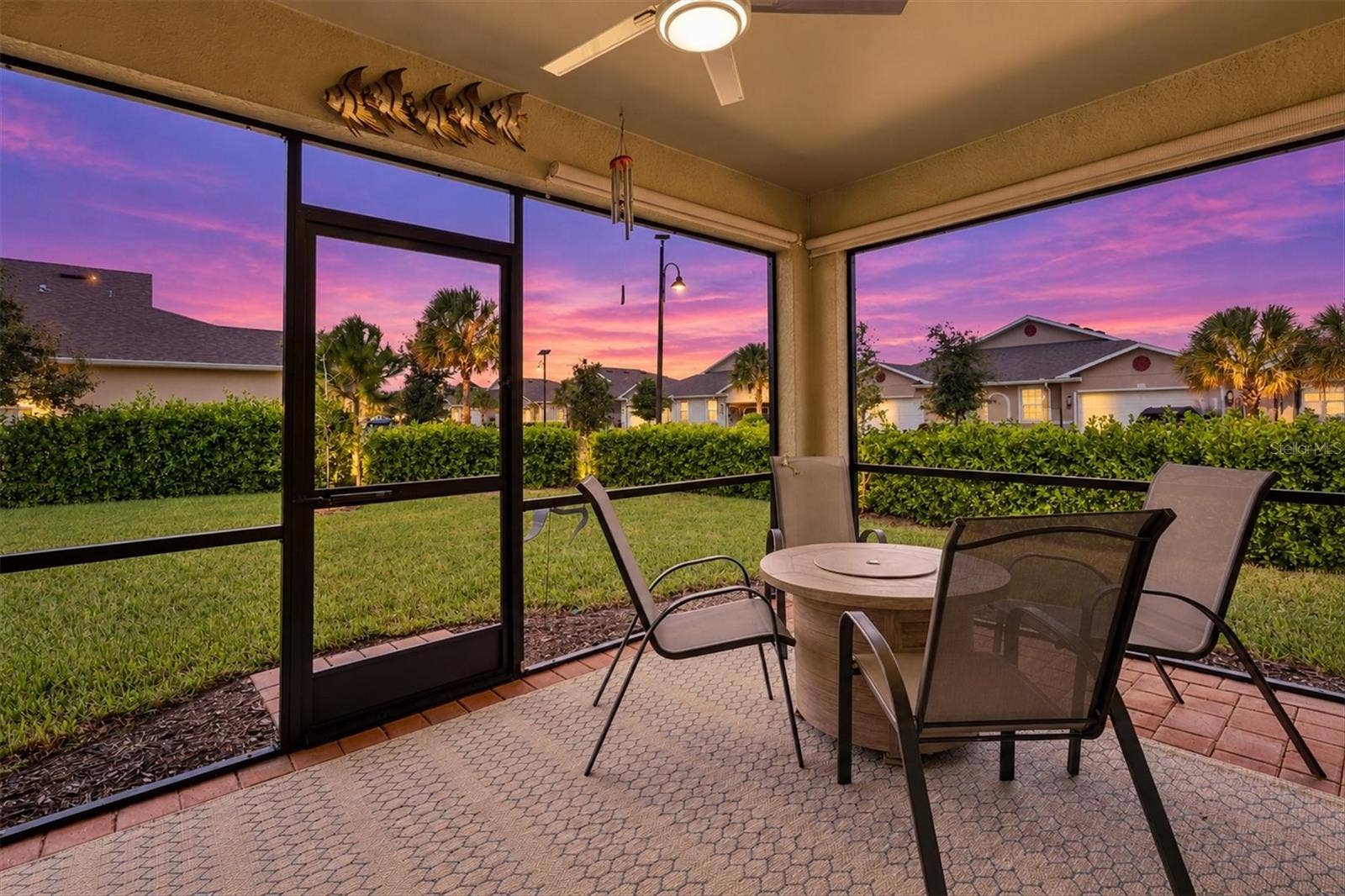 1468 REMINGTON TRACE DRIVE, Port Charlotte, FL 33953 Private Screened in Lanai