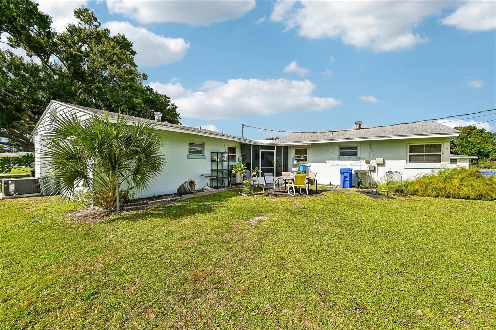 Communal back yard