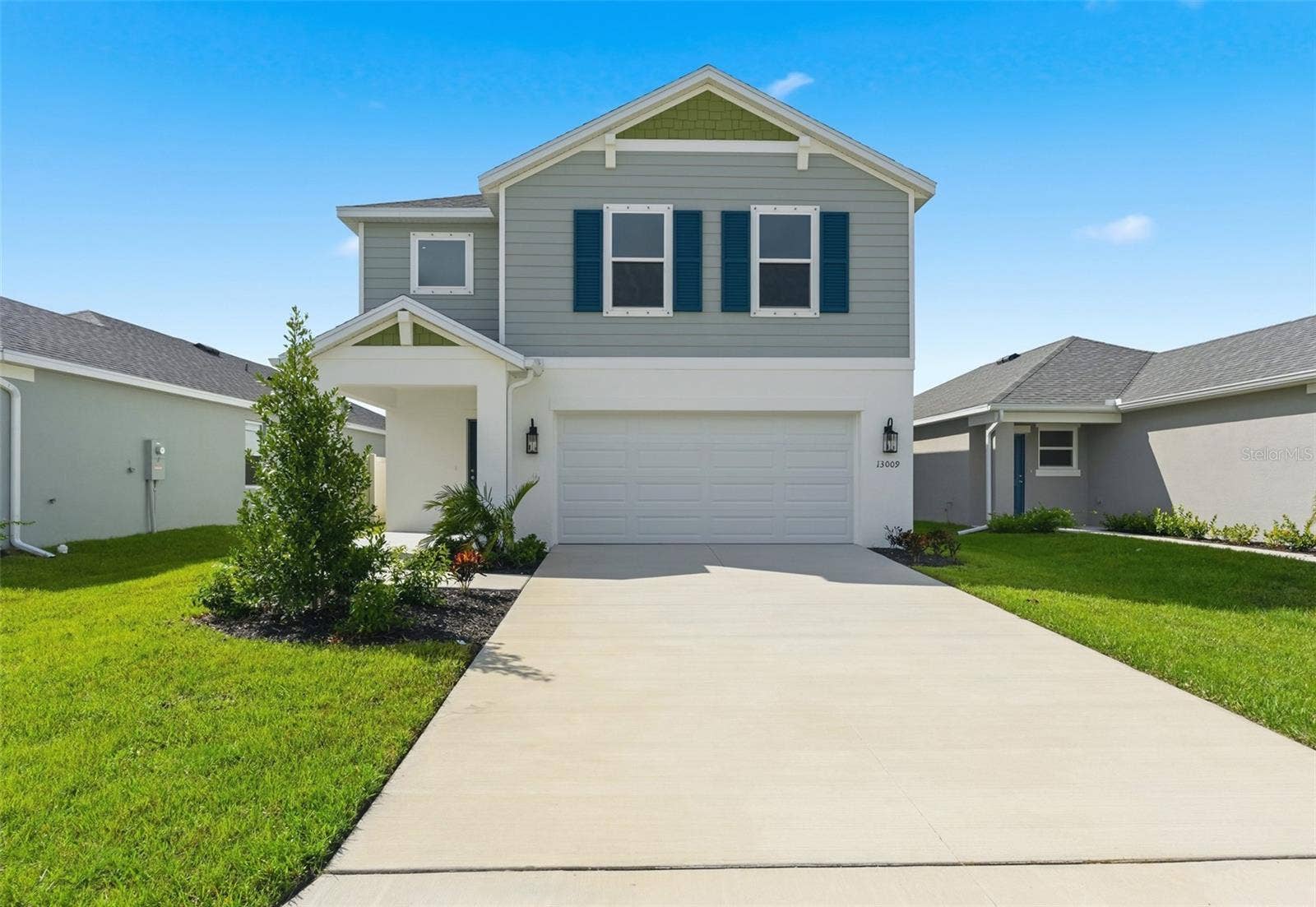 13009 RED DEER PL, Parrish, FL 34219 Front of the home