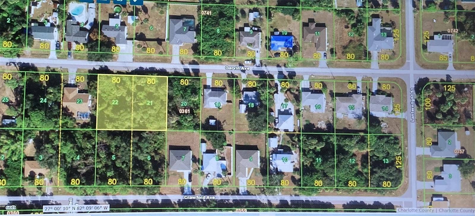 18057+18057 GARVIN AVENUE, Port Charlotte, FL 33948 Close up aerial