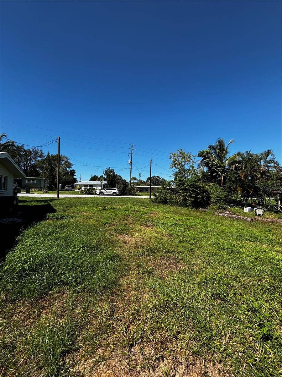 114 RAVENNA STREET N, Nokomis, FL 34275 View from back of property