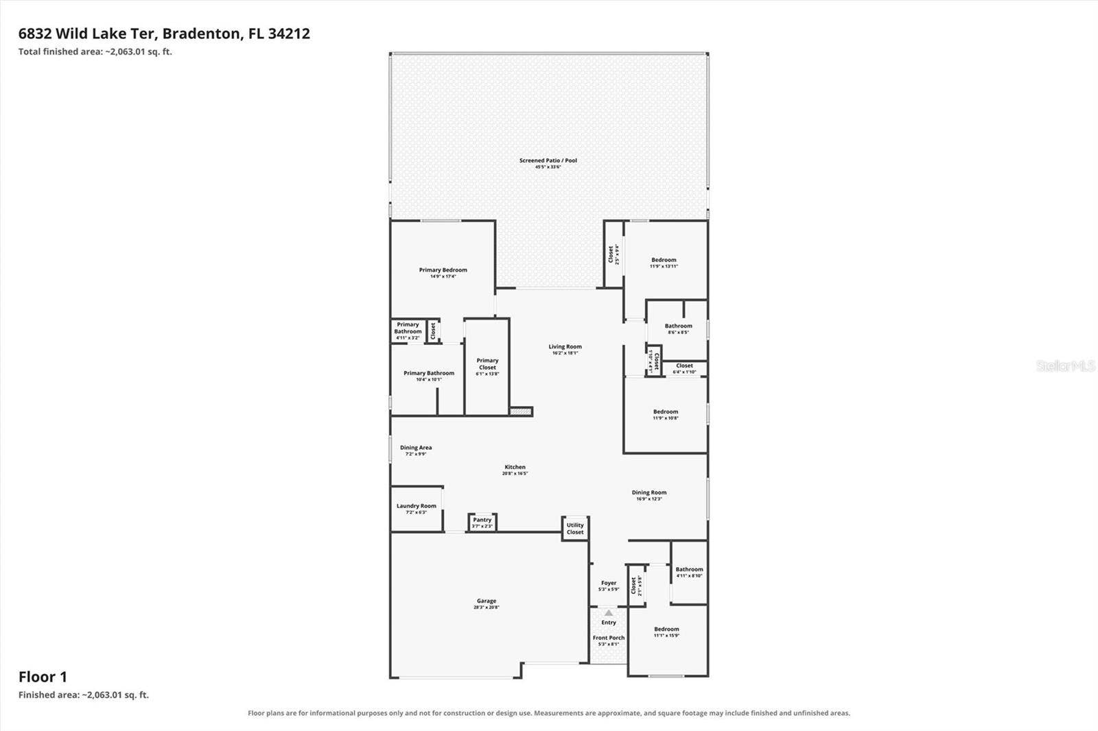 6832 WILD LAKE TERRACE, Bradenton, FL 34212