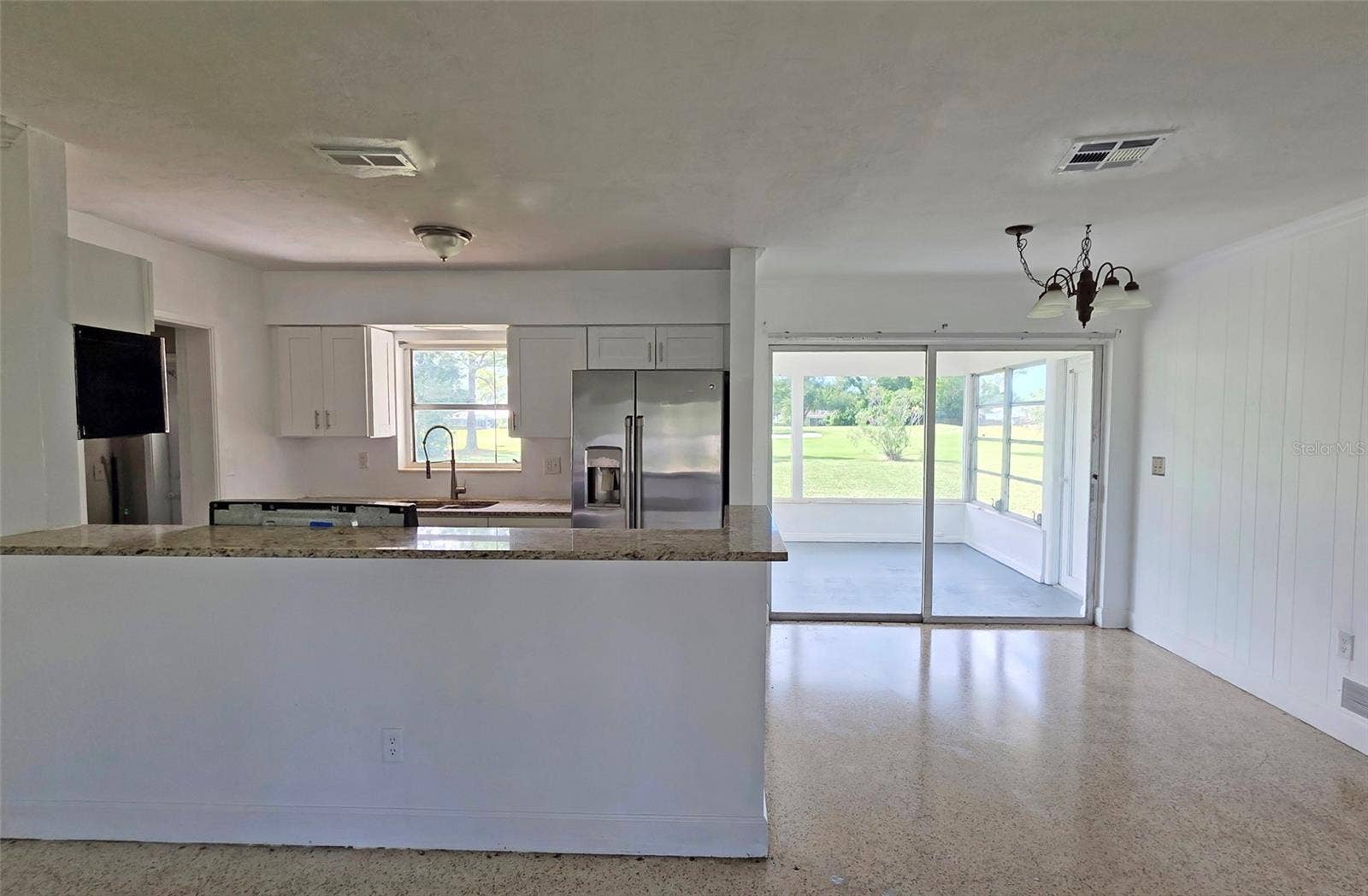 714 MAGELLAN DRIVE, Sarasota, FL 34243 Kitchen and main living area combo