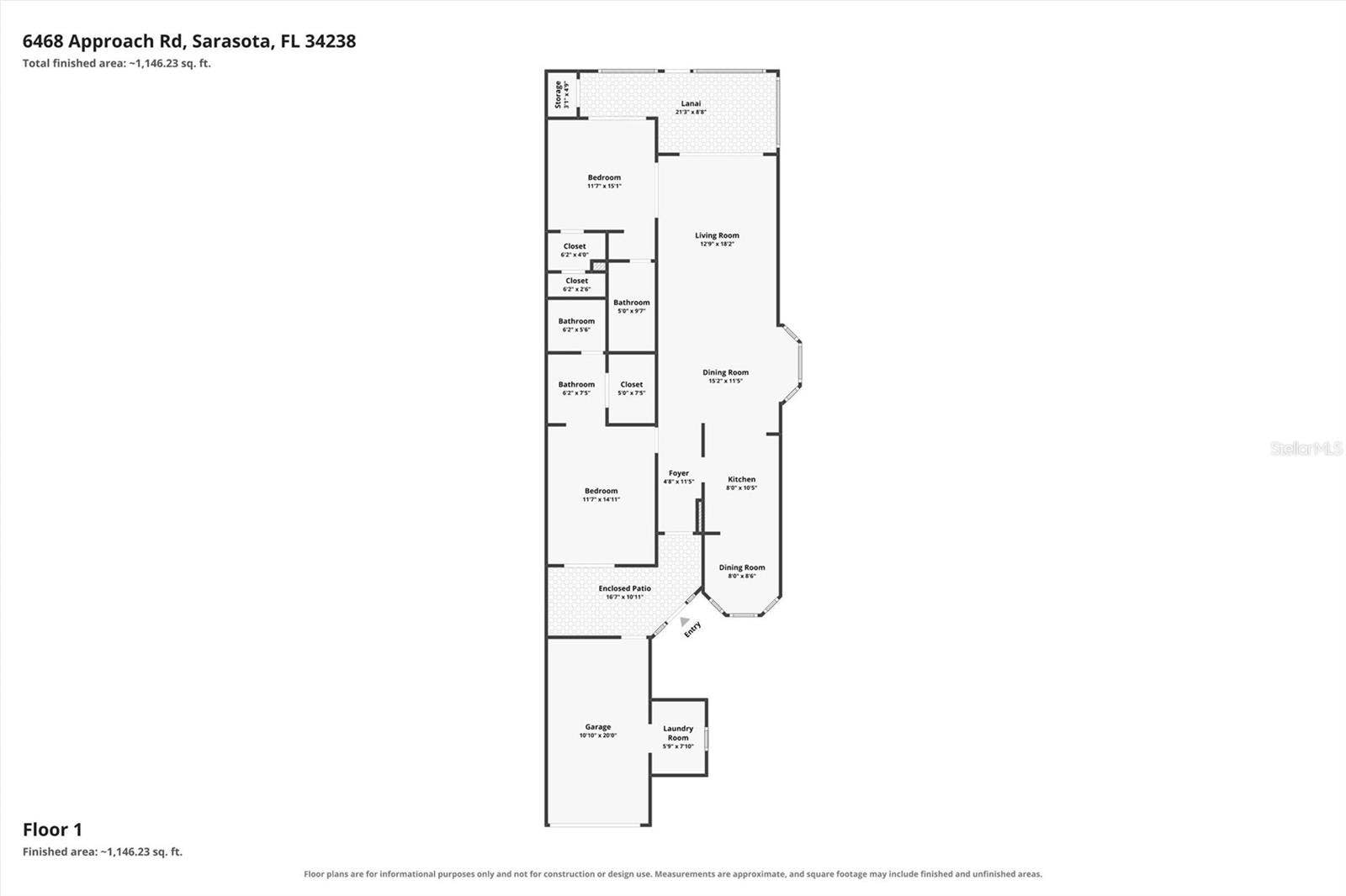 6468 APPROACH ROAD, #14, Sarasota, FL 34238