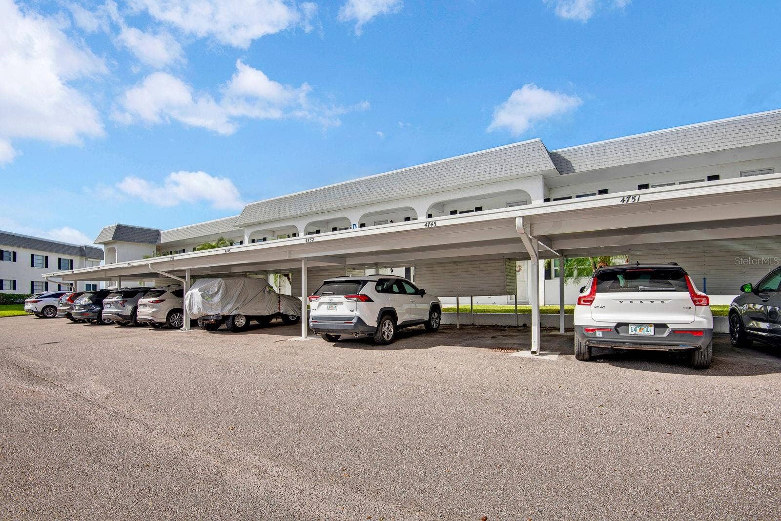 4745 INDEPENDENCE DRIVE, #4745, Bradenton, FL 34210 Covered parking outside of your condo