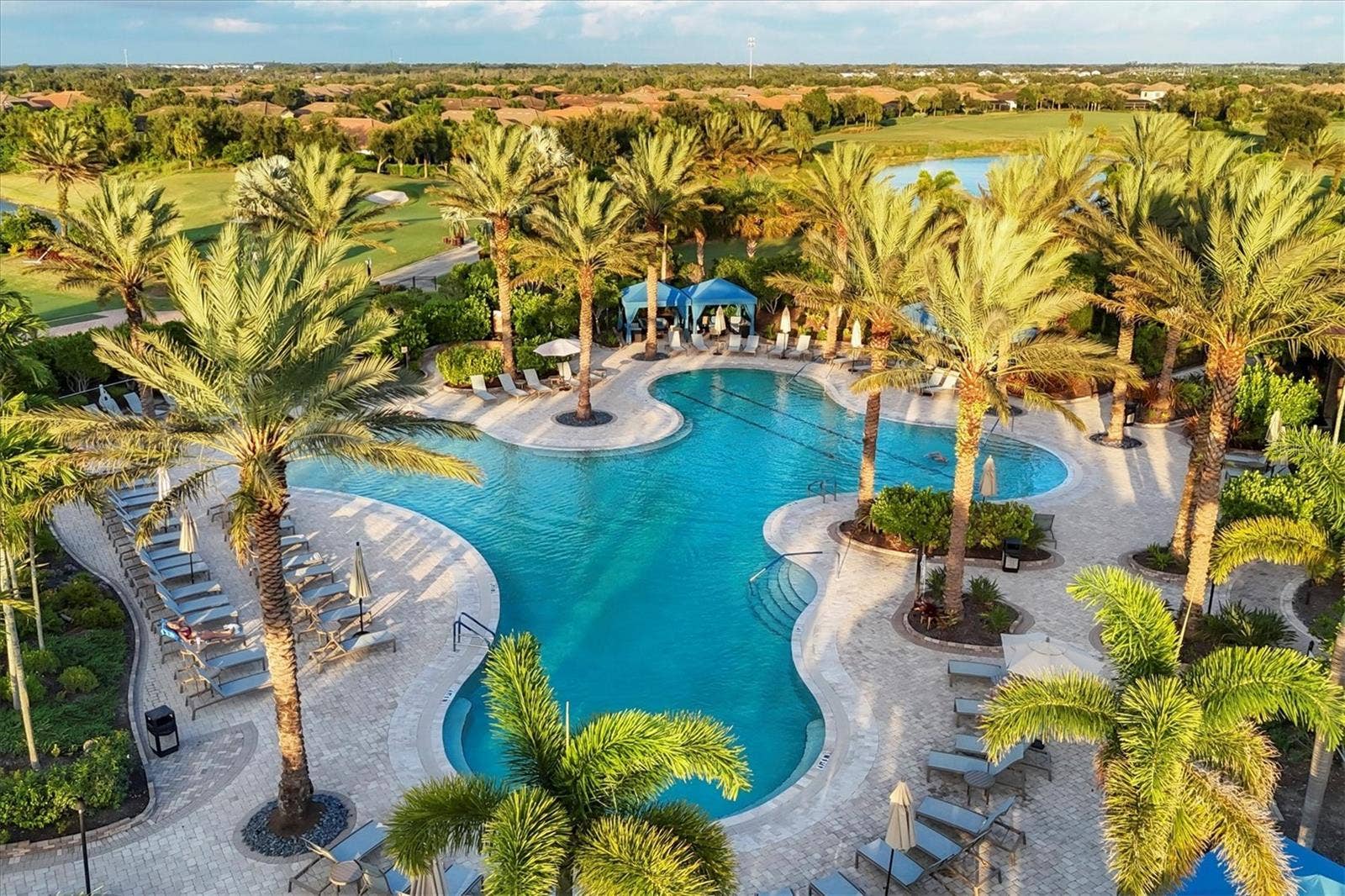 13719 MESSINA LOOP, #202, Lakewood Ranch, FL 34211 Lagoon style heated pool