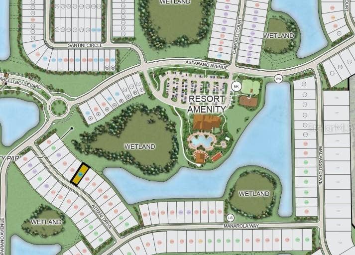 26220 ATRANI DRIVE, Englewood, FL 34223 26220 Atrani Drive Site Map