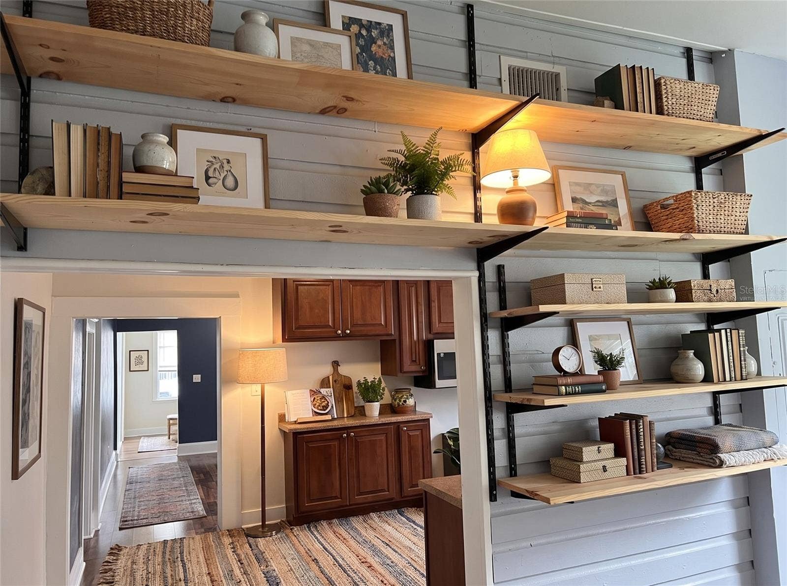 1199 KING AVENUE, Lakeland, FL 33803 Shelving in office "Virtually staged"