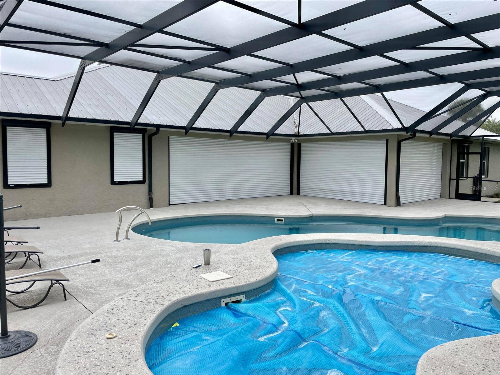 Hurricane shutters