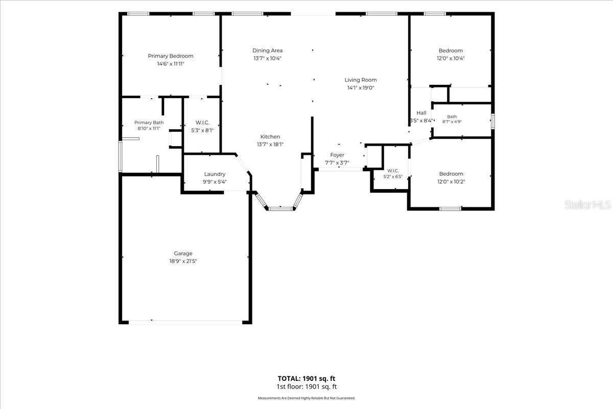 7123 SUMMIT DRIVE, Winter Haven, FL 33884 Floorplan 1