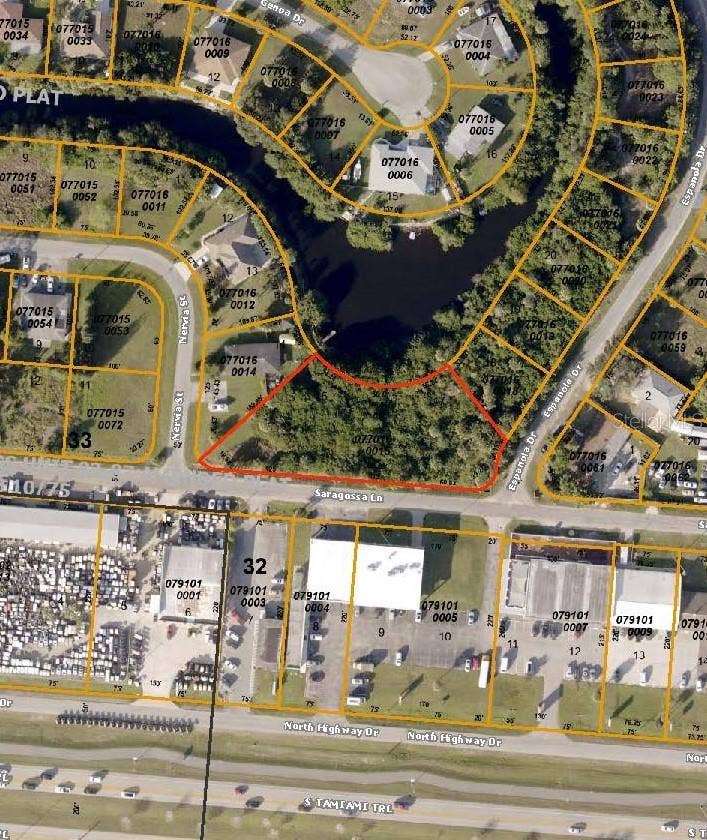 Property photo for LOTS 15,16,17 SARAGOSSA LANE, North Port, FL