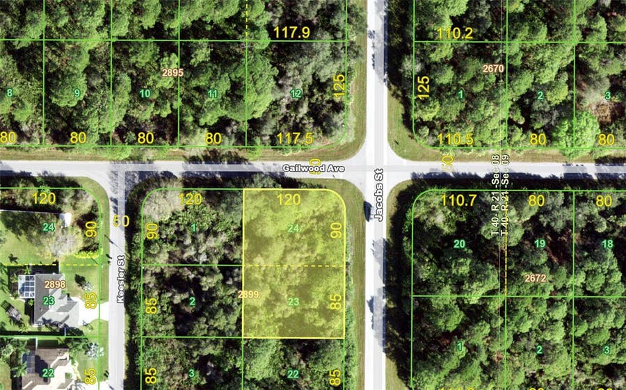 Property photo for 1231 JACOBS STREET, Port Charlotte, FL