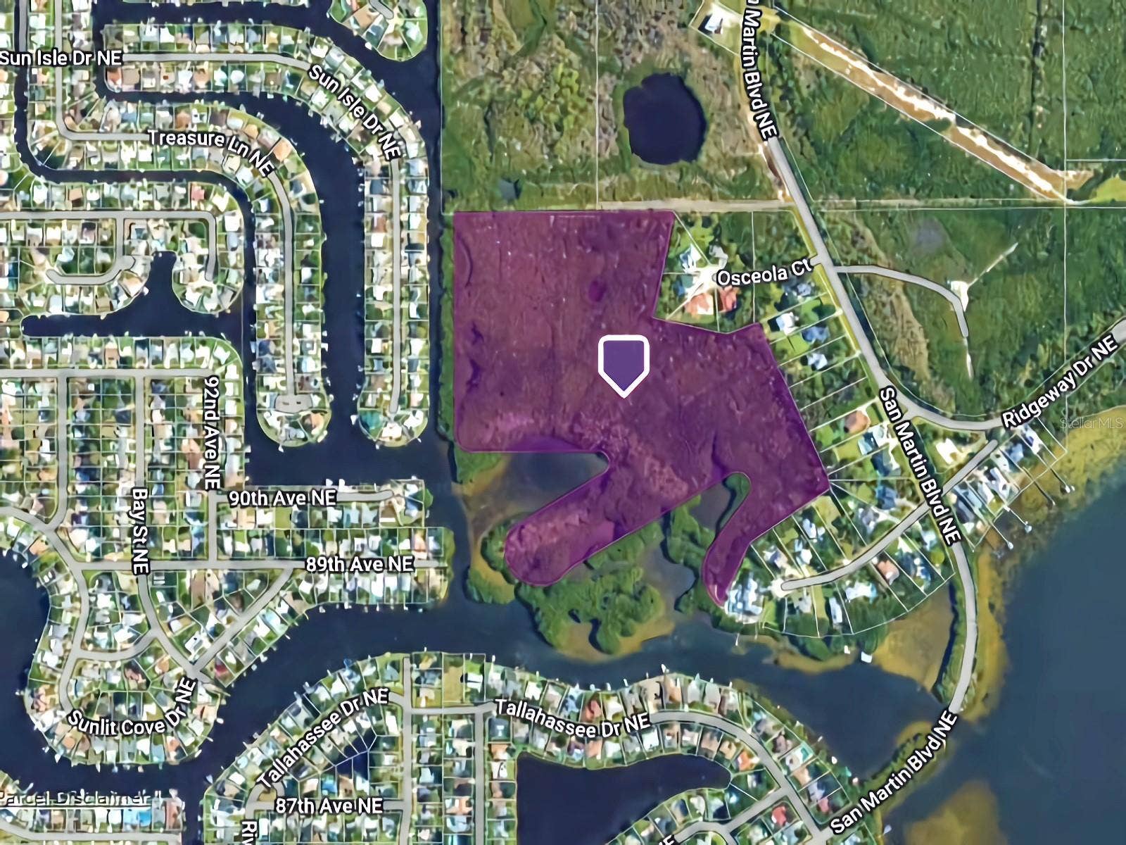 St Petersburg, FL 33702 Boundary