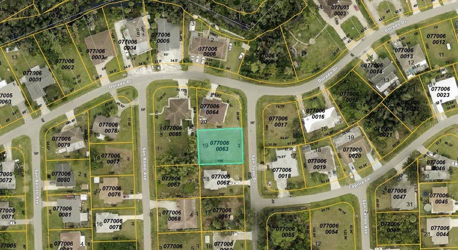 Property photo for Lot 19 SAN JUAN DRIVE, North Port, FL