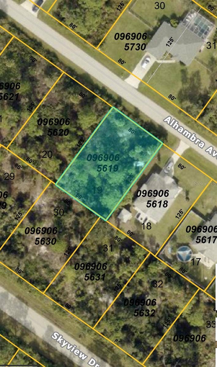 Property photo for ALHAMBRA AVENUE, North Port, FL
