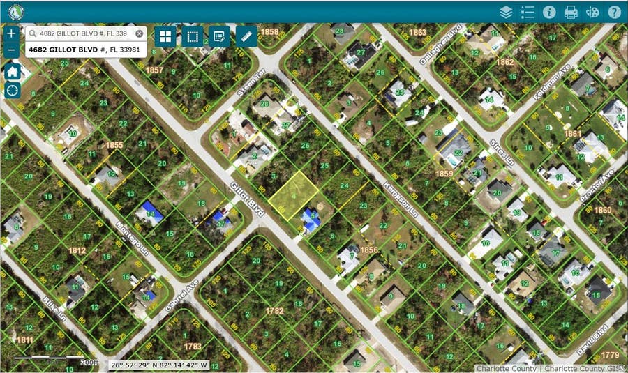 Property photo for 4682 GILLOT BOULEVARD, Port Charlotte, FL